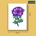 Anemona Coronaria | A6 Card | Only Print