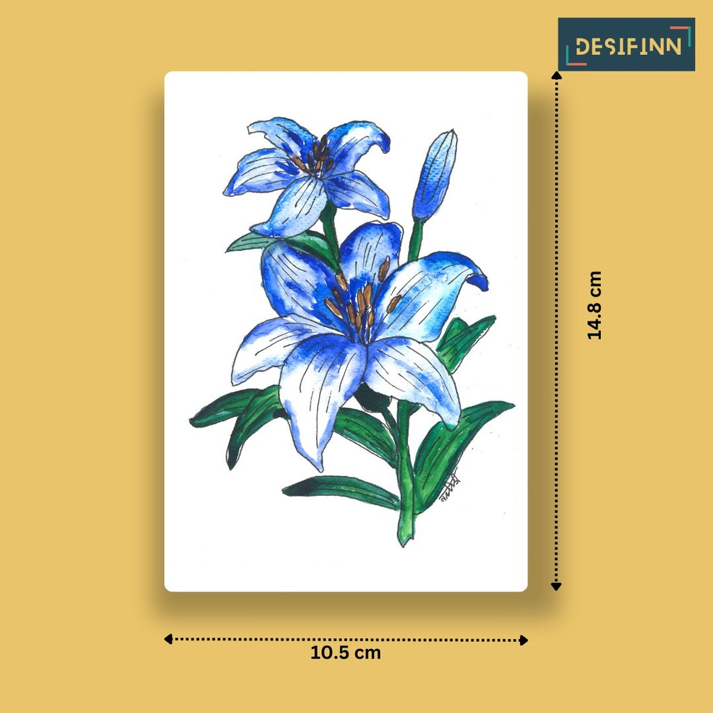 Lilium | A6 Card | Only Print