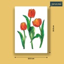 Tulips | A6 Card | Only Print
