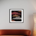 Echoes in the Mercury Mist | 60 cm x 45 cm x 0.1 cm | Original Art on Rolled Canvas