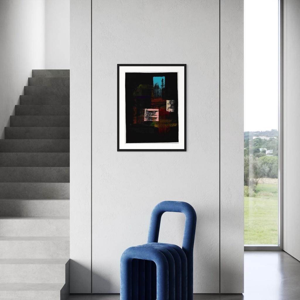 Fragments of Forgotten Light | 60 cm x 45 cm x 0.1 cm | Original Art on Rolled Canvas