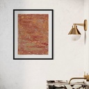 Burnished Earth: Aged Copper | 60 cm x 45 cm x 0.1 cm | Original Art on Rolled Canvas