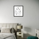 A Hug That Speaks Forever | 70 cm x 60 cm x 0.1 cm | Original Art on Rolled Canvas