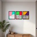 Movement in stillness, chaos in form. | 65 cm x 50 cm x 0.1 cm | Original Art on Acrylic Paper - 300GSM