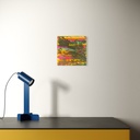 Alchemy of Light and Chaos | 15 cm x 15 cm x 4 cm | Original Art on Stretched Canvas