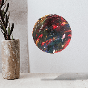 A Universe Unbound | 20 cm x 20 cm x 2 cm | Original Art on Wooden Base