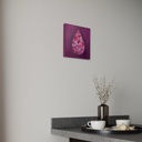 Blush of a Diamond Tear | 30 cm x 30 cm x 3 cm | Original Art on Stretched Canvas