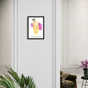 Yoga Mudra - Surya Ravi Mudra | 30 cm x 21 cm x 0.1 cm | A4 Wallposter on HQ Art Paper