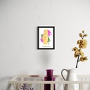 Yoga Mudra - Budhi Mudra | 14.8 cm x 10.5 cm x 0.1 cm | A6 Print on HQ Art Paper