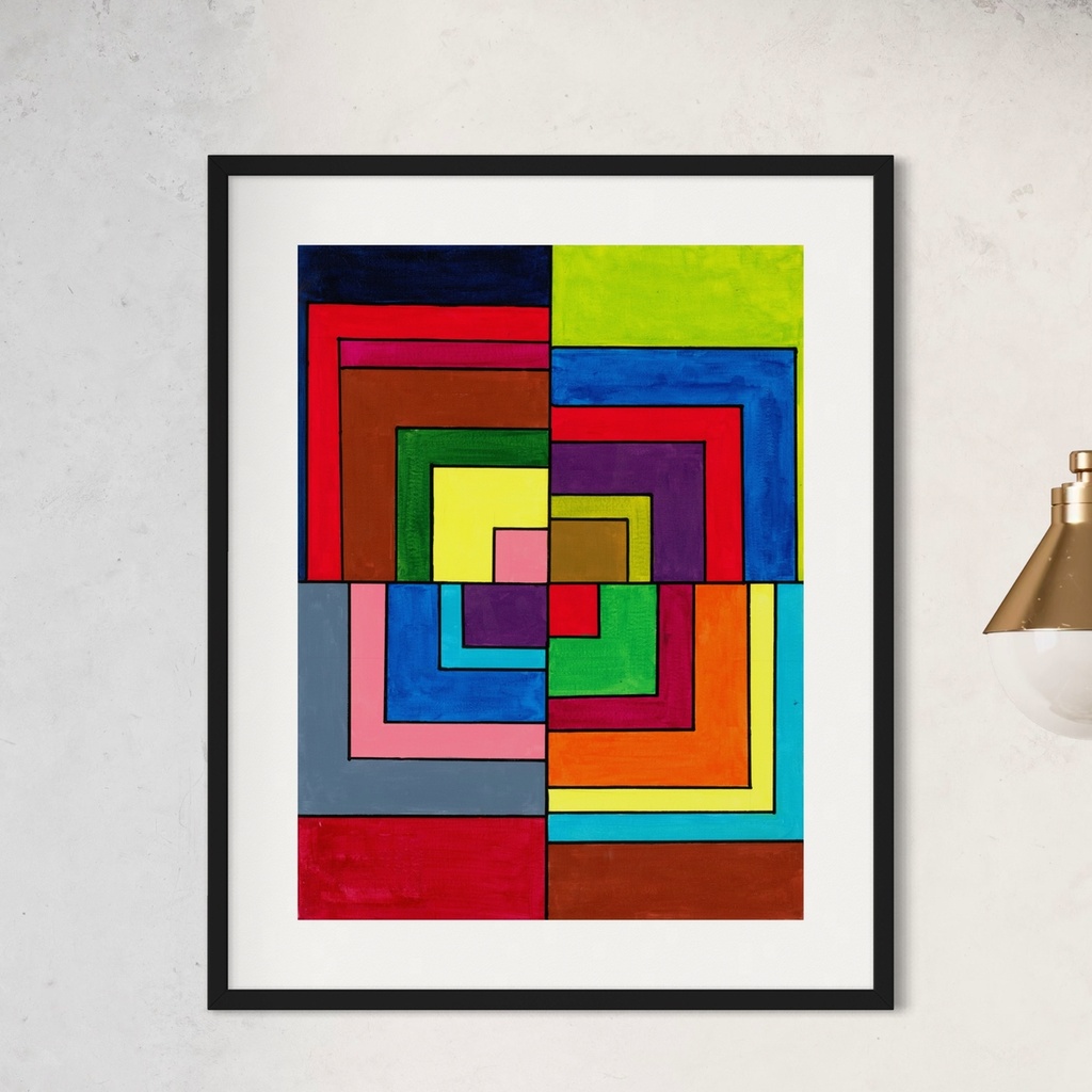 A Maze of Infinite Possibilities | 60 cm x 45 cm x 0.1 cm | Original Art on Rolled Canvas