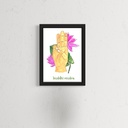 Yoga Mudra - Budhi Mudra | 14.8 cm x 10.5 cm x 0.1 cm | A6 Print on HQ Art Paper