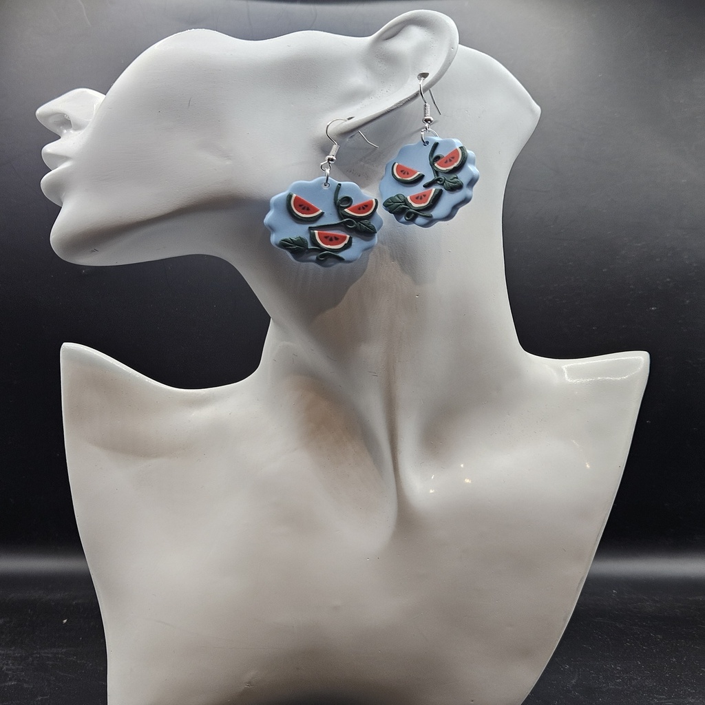 Meloflair |  Polymer Clay | Handmade | Women's Earrings