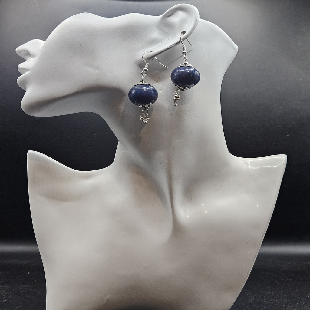 Azuryn | Bead Earrings