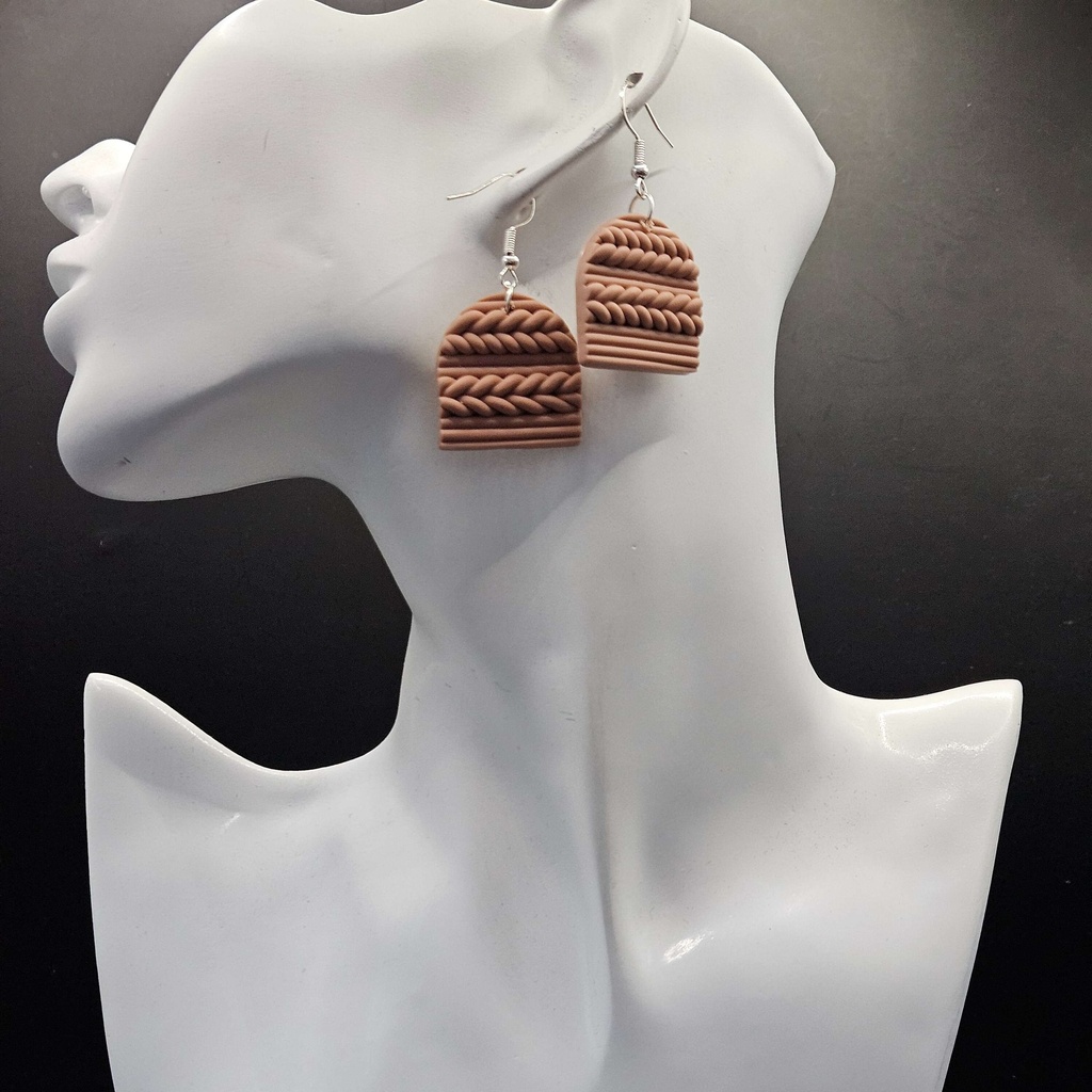 Rustic Muse | Polymerclay | Handmade | Women's Earrings