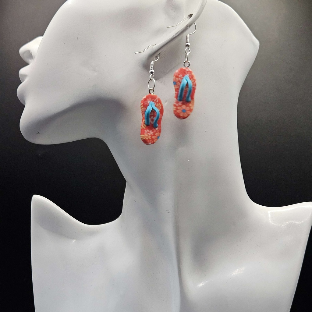 Sandy Step | Polymerclay | Handmade | Women's Earrings