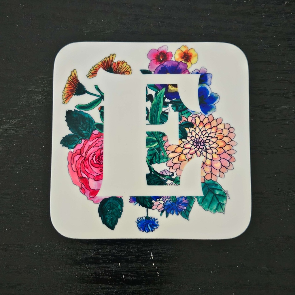 Bloom E | Square Coaster