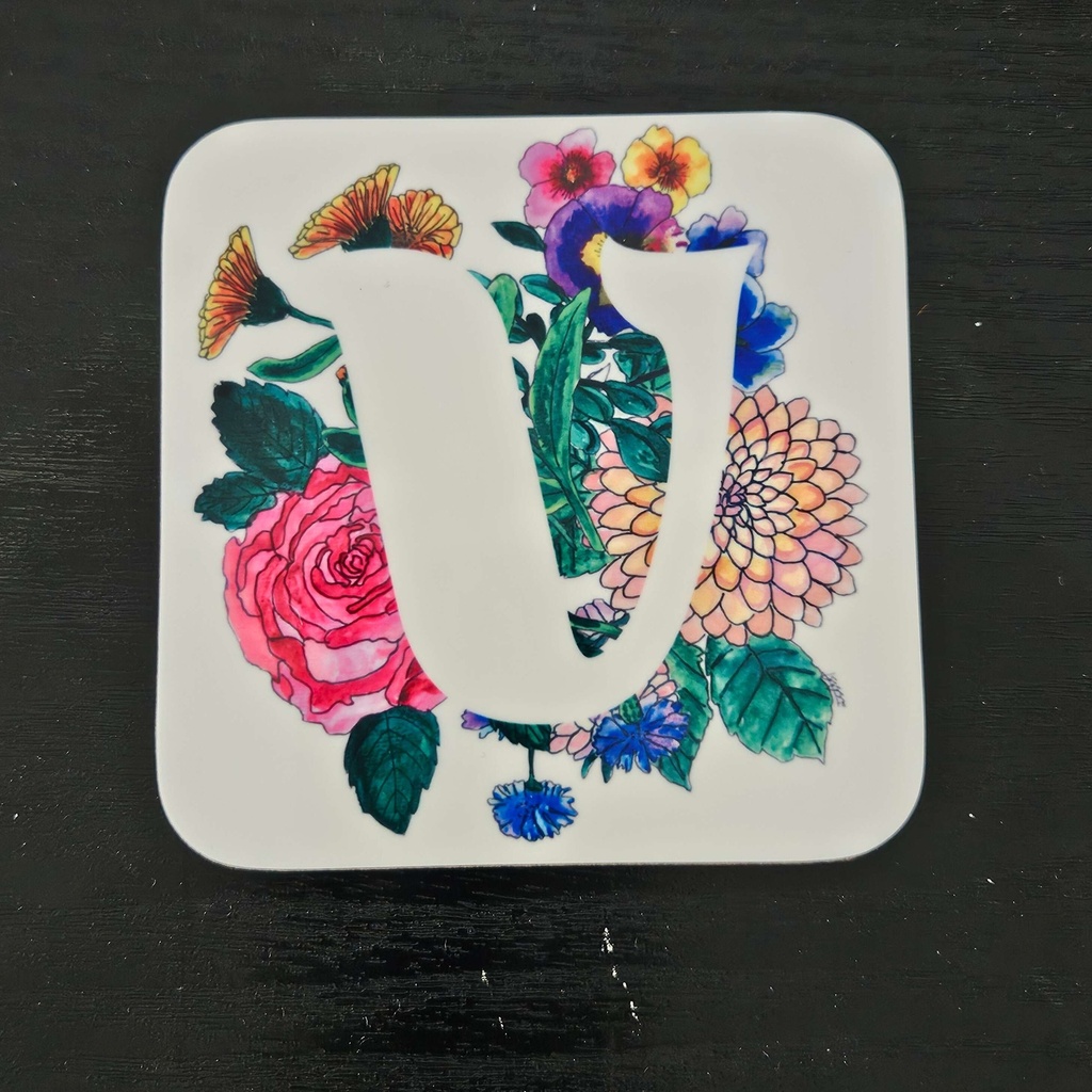 Bloom V | Square Coaster