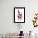 Peppy Petals - Digitalis - A5 Size TablePoster | 21 cm x 14.8 cm x 0.1 cm | Print on High Quality 300GSM Paper