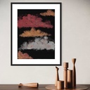 Echoes in the Mercury Mist | 60 cm x 45 cm x 0.1 cm | Original Art on Rolled Canvas