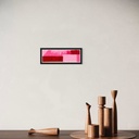 Fragments of a Blushing Sky | 30 cm x 10 cm x 0.1 cm | Original Art on Rolled Canvas