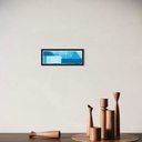 Echoes of a Silent Ocean | 30 cm x 10 cm x 0.1 cm | Original Art on Rolled Canvas