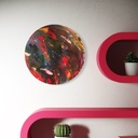 A Universe Unbound | 20 cm x 20 cm x 2 cm | Original Art on Wooden Base