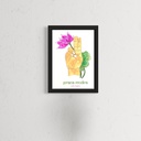 Yoga Mudra - Prana Mudra | 14.8 cm x 10.5 cm x 0.1 cm | A6 Print on HQ Art Paper