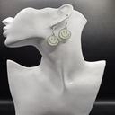 Green Glow Smiley Earrings | Smiley Earrings | Women's Earrings