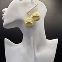 LemonMacaron | Polymerclay | Handmade | Women's Earrings