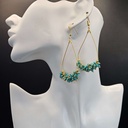 Fiery Petals | Premium Earrings