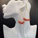 Crimson Tide | Premium Earrings