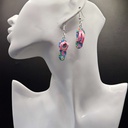 Palm Promenade | Polymerclay | Handmade | Women's Earrings