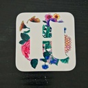 Bloom H | Square Coaster