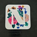 Bloom N | Square Coaster